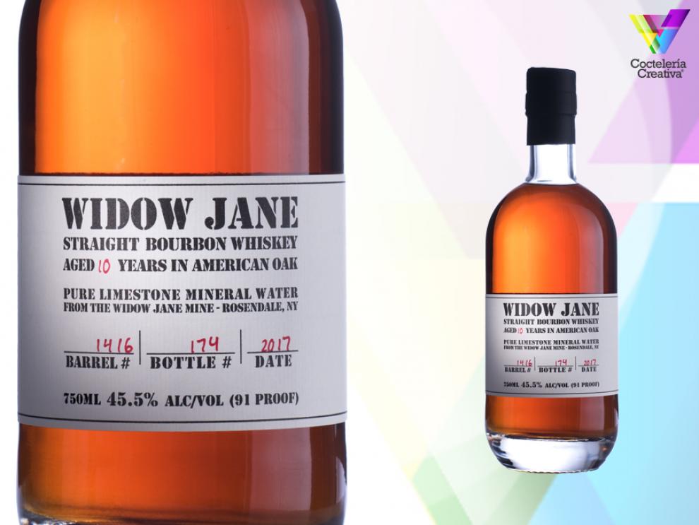 imagen de la botella de Widow Jane 10 Years Old Bourbon Whiskey