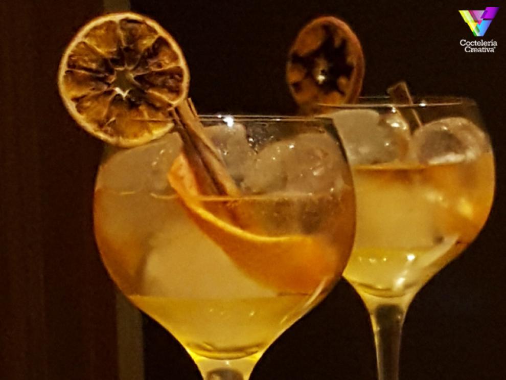 Gin Tonic Atardecer | Coctelería Creativa
