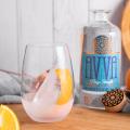 imagen copa y botella Avva Navy Strength Gin Tonic